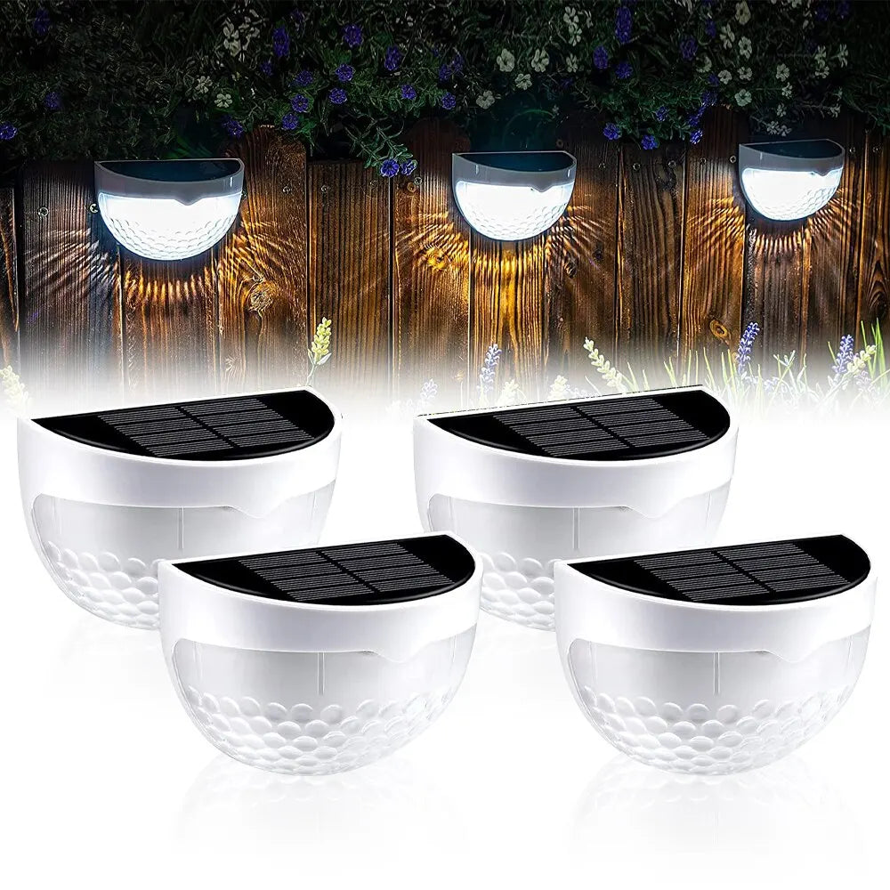 Lampki solarne schodowe OGRODOWE LED – stylowe oświetlenie 1szt