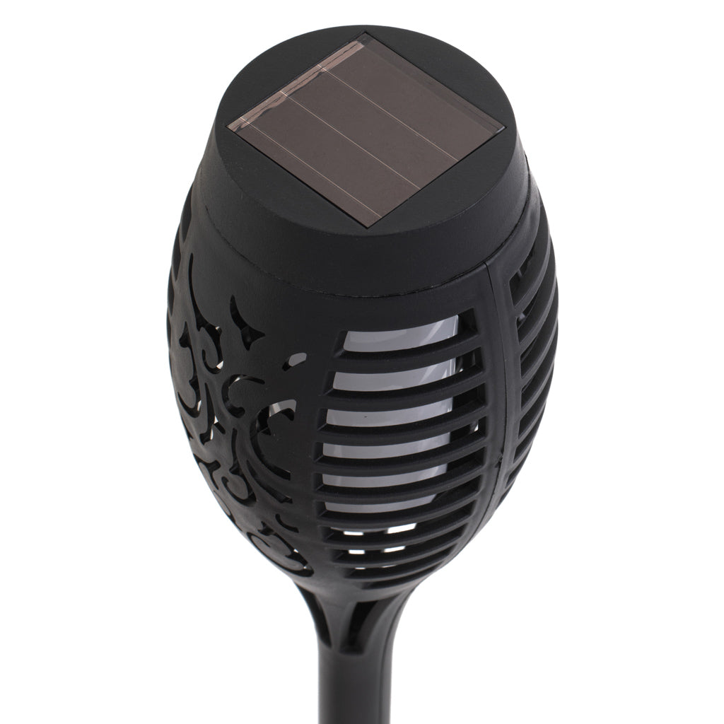 ZESTAW Lampy solarne wbijane ogrodowe pochodnie SOLAR LED 12szt.